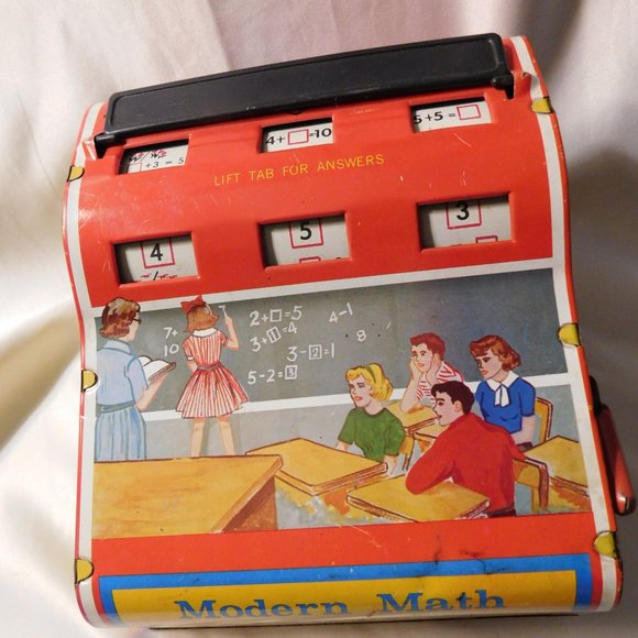 Vintage Wolverine Modern Math Subtraction Tin Toy Vintage 1950's - Picture 2 of 9